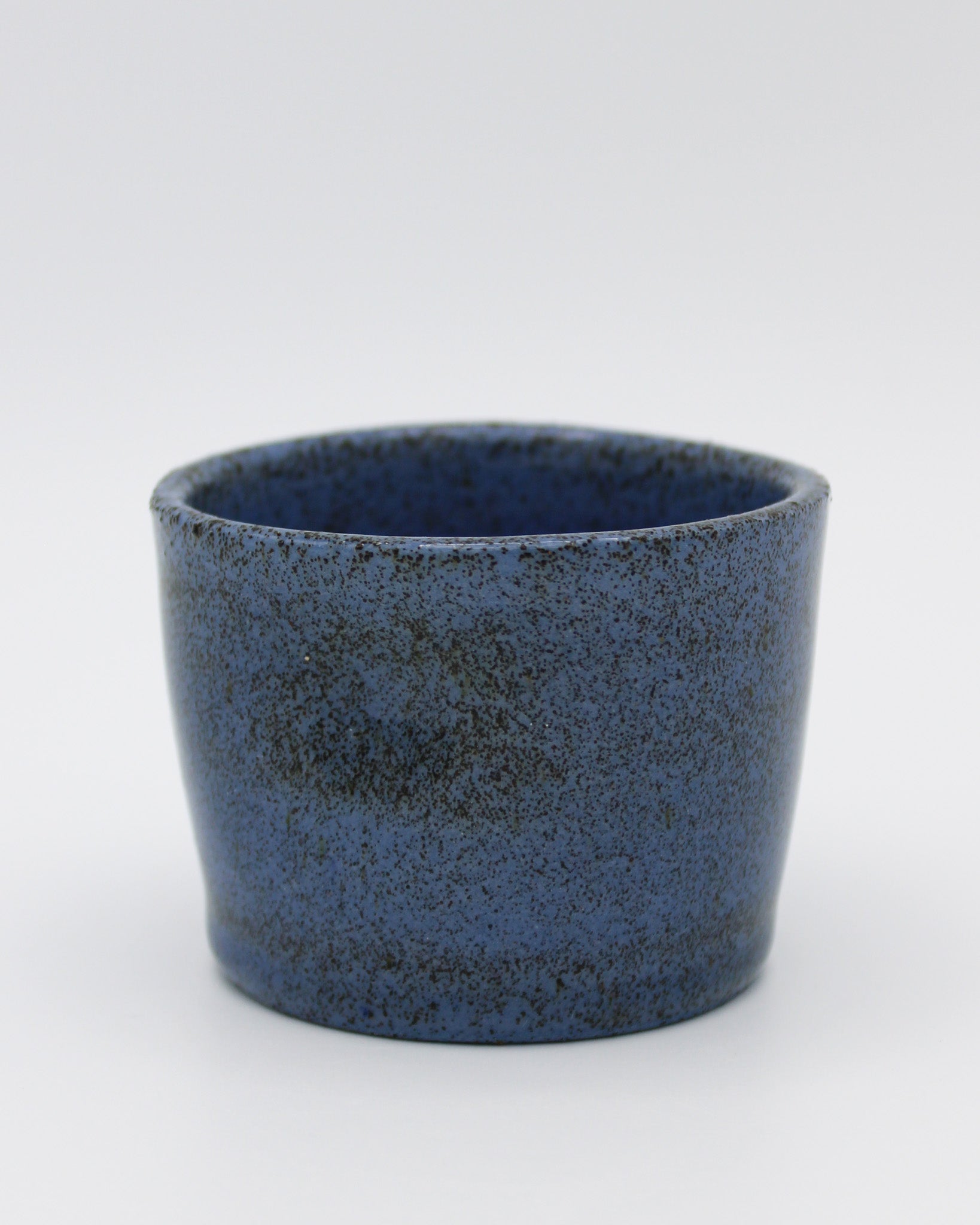 Salt and Pepper Dimple Cup, Blue