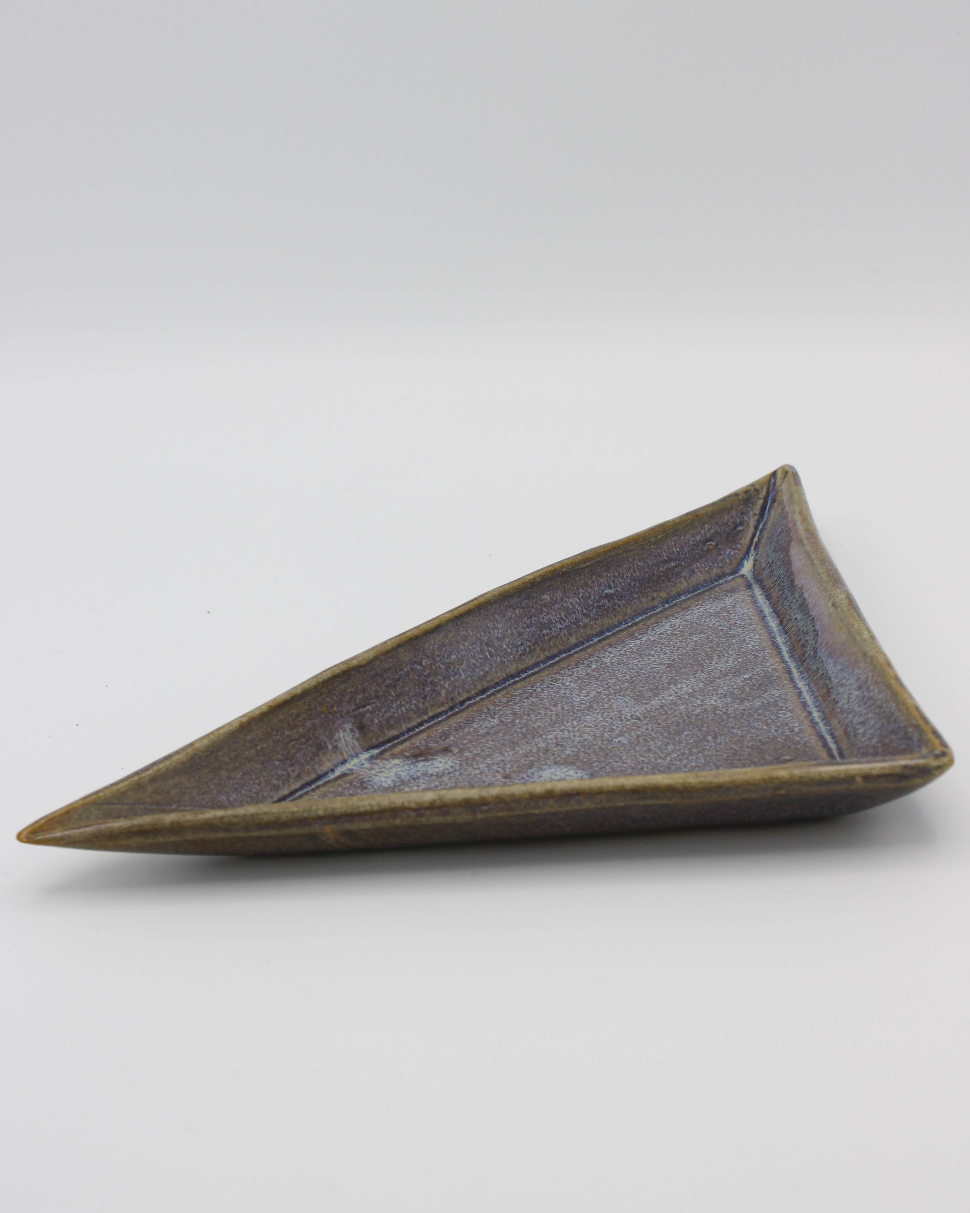 Purple Drip Triangle Tray